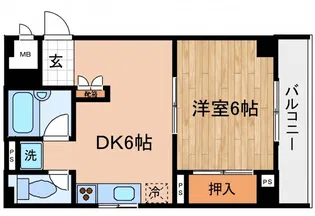 オータスビレッジ【4階】の間取り