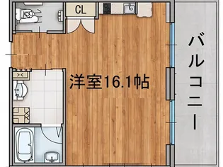 サニーピアドゥーエ【4階】の間取り