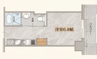 サニーピアドゥーエ【2階】の間取り