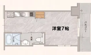 サニーピアドゥーエ【3階】の間取り