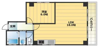 栄信ビル【4階】の間取り