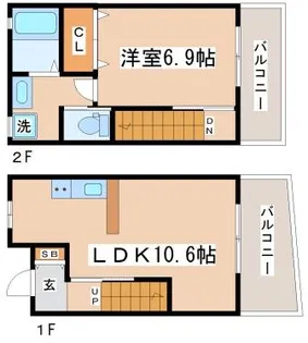 ワコーレヴィアーノ垂水舞子台の間取り