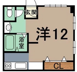 メゾンドシーザリオ【1階】の間取り