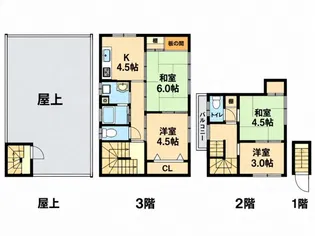 大生樓の間取り