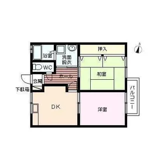 ガッタメラータ【2階】の間取り
