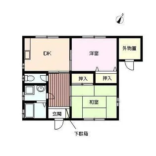 セパレシア【1階】の間取り