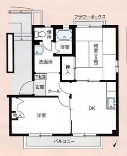 カザ・セラフィノ Ⅱ号棟【1階】の間取り