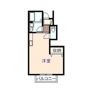 メゾン百合沢【103号室】の間取り
