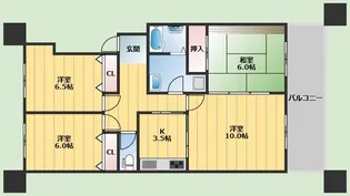 ロイヤルオーク【1階】の間取り