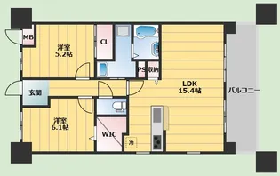 Casa Arietta【1階】の間取り
