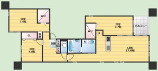 メゾン スプランドゥール【2階】の間取り