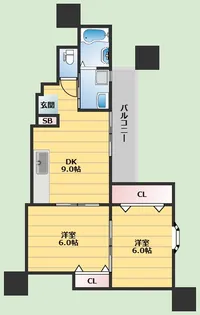 ヴェールアッシュⅠ【2階】の間取り