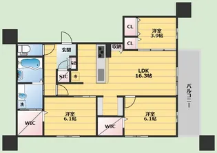 casa.FILANTE V【2階】の間取り