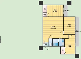 ヴェールアッシュⅠ【3階】の間取り