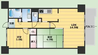 トレ・ビバース上山手公園Ⅲ【1階】の間取り
