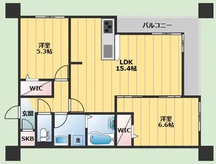 Armojour Soir【1階】の間取り