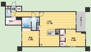 Armojour Soir【1階】の間取り