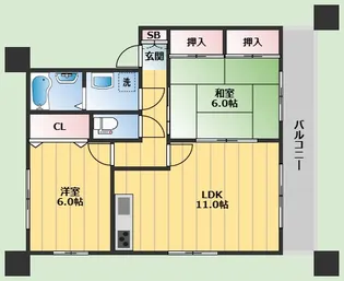 Haru-3【1階】の間取り