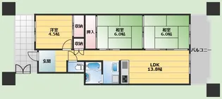 T・メゾンシャルマントⅠ【3階】の間取り
