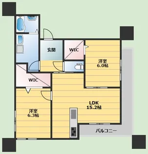 D-residence服部本町【3階】の間取り