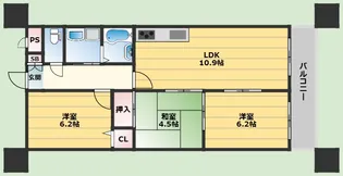 La Maison Brille【2階】の間取り