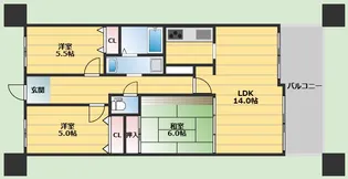 アコール隆豊【5階】の間取り
