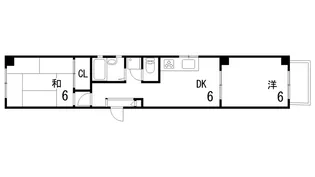 マンションハレクラニ【3階】の間取り
