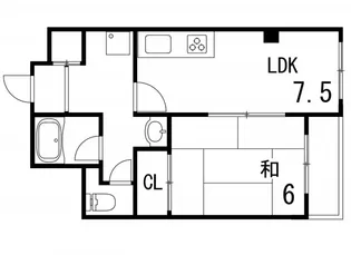 プリメーラリヨンⅡ【1階】の間取り
