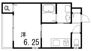 レクエルド深江【2階】の間取り