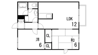 ピサ芦屋【1階】の間取り