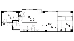 メゾン美貴【3階】の間取り