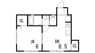 グレイスメゾン【1階】の間取り