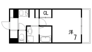 ロジュマンヴェール御影Ⅰ【1階】の間取り