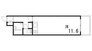 グランパレ魚崎【3階】の間取り
