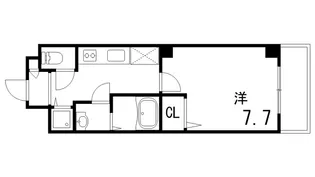 ハイビレッジ六甲【2階】の間取り