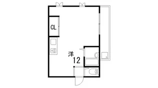 コーヨーマンション【3階】の間取り