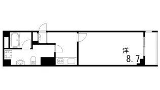 メインステージ芦屋茶屋之町【1階】の間取り