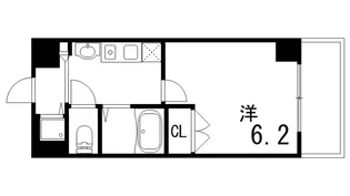 グランデアステール芦屋【5階】の間取り