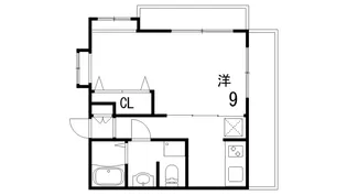 ネスティ本山【2階】の間取り