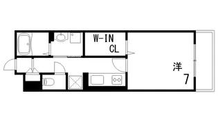 グランメール楠【3階】の間取り