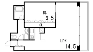 イーストコート2番街【10階】の間取り