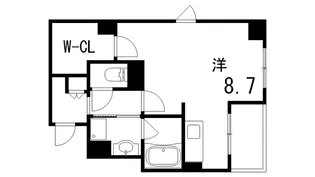 カノン甲南山手【3階】の間取り