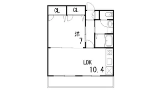 ロイヤルグリーン【2階】の間取り