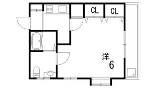 RIHO御影【1階】の間取り