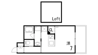 アークタマタニ【4階】の間取り