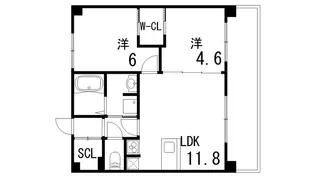 KDXレジデンス甲南山手【6階】の間取り