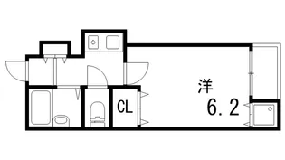 ハイム将軍通【2階】の間取り