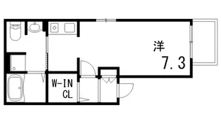 カーサレガーレ【2階】の間取り