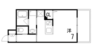 アークタマタニ【3階】の間取り