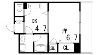 モアライフ魚崎【7階】の間取り